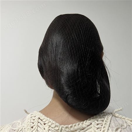 肤色发网厂家 保护发套 收纳网袋 碎发保护网 蕾丝发 网边